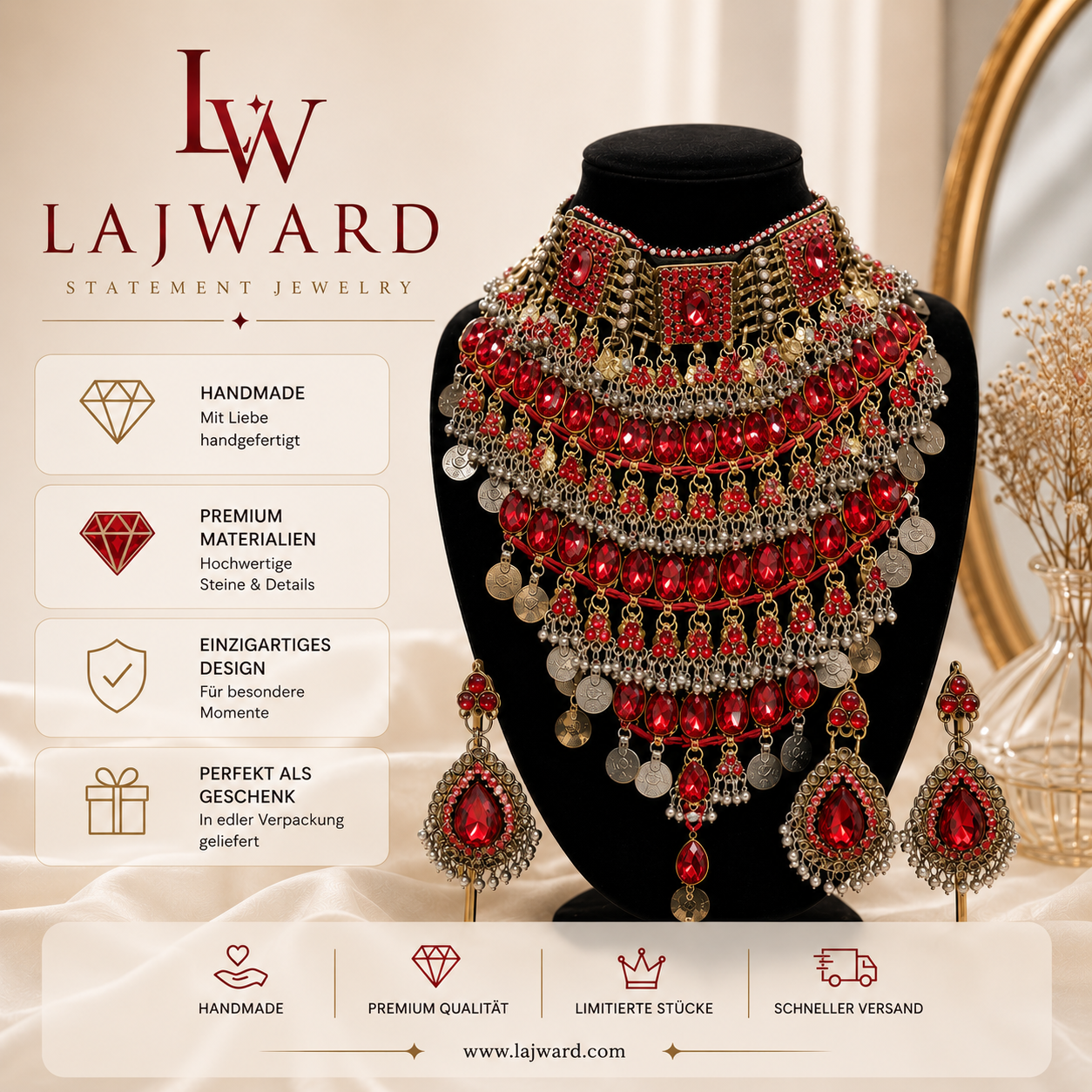 JELLEWRY Set red